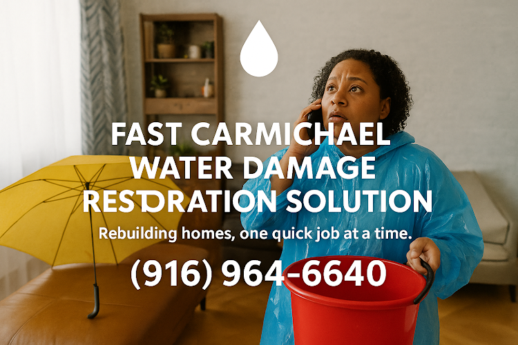 Fast Carmichael Water Damage Restoration Solution