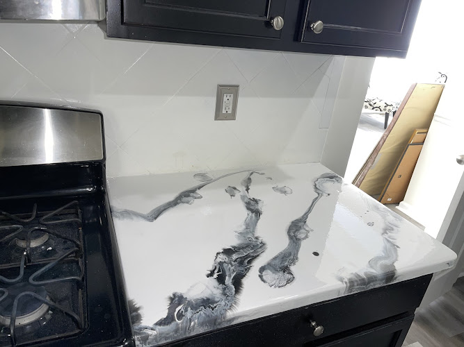 Epoxy Garage Flooring Countertops and Hardwood Concrete floor design