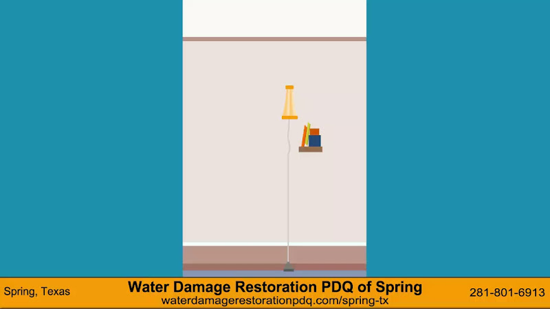 Water Damage Restoration PDQ of Spring