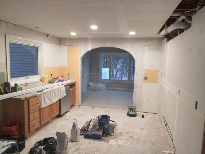 Airtight drywall and painting