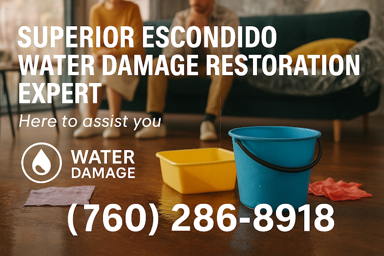 Superior Escondido Water Damage Restoration Expert