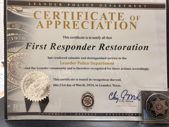 First Responder Restoration
